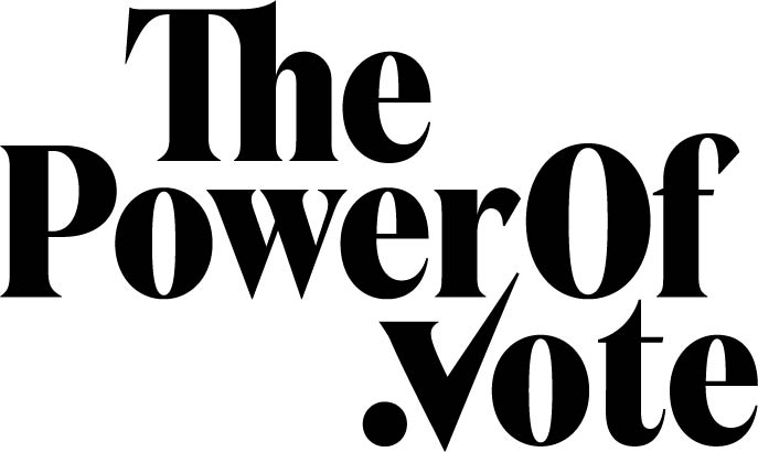 ThePowerOf.vote logo splash